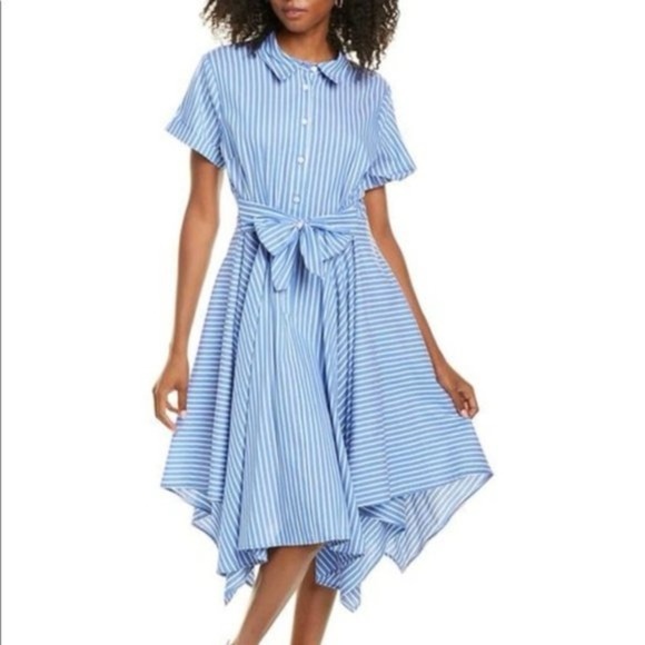 Ivy + Blu Striped Dress. Pre-Owned. - Picture 1 of 9